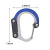 Carabiner Clip and Hook Aluminum Alloy Keyring Small Snap for Outdoor Activities