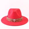 Popular European and American Classic Simple Flat-brimmed Top Hat Men's and Women's Fashionable and Elegant Versatile Jazz Hat Top Hat