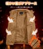 KEFITEVD Winter Einfarbig Größe XL Herrenjacke, Fleece gefüttert, Freizeit, Arbeitskleidung, Winddicht, Blouson, Militär, Motorradfahrer, Herbst/Winter, Khaki,