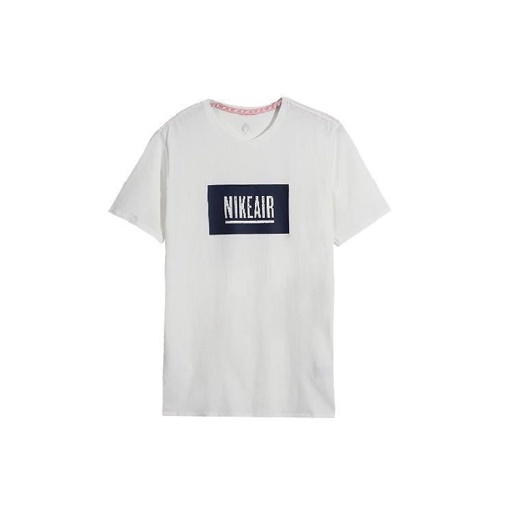 Nike x Pigalle Crossover Air Tee Casual Sports Round Neck Short Sleeve Breathable White Men s 886681-133