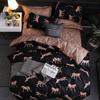 Quilt Set Bedding Luxury Bed Cover Sets 3pcs Marble Singledoubleking Size Quilt Cover