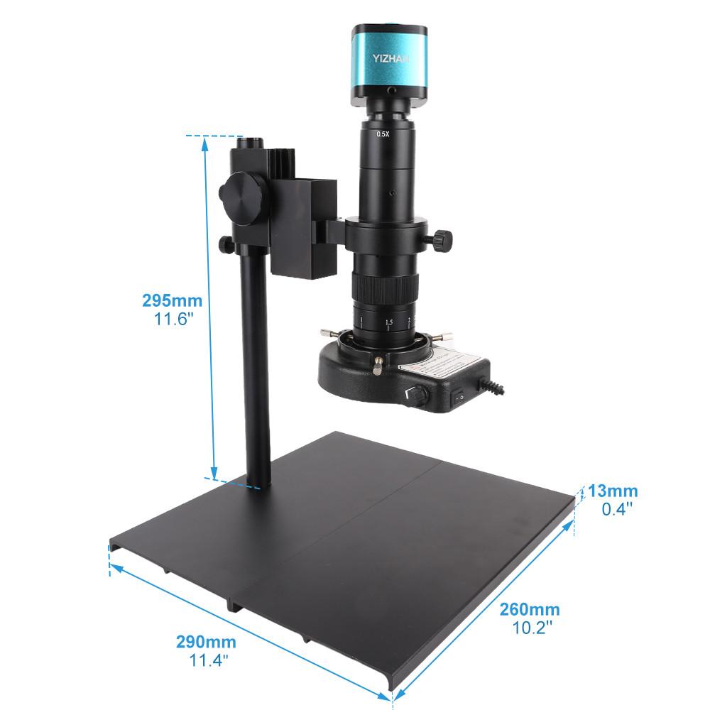 4K 48MP Video Microscope HDMI USB Industrial Microscope Camera Soldering Repair Image Collection Lens