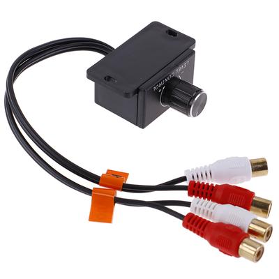 Auto Heim Audio Verstärker Bass Cinch Gain Level Lautstärkeregler Knopf