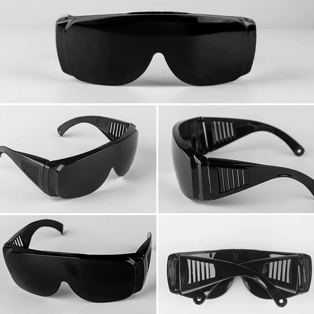 Gafas Protectoras Negras para Soldar Gafas de Seguridad Anti-impacto Gafas para Soldar Antiarañazos