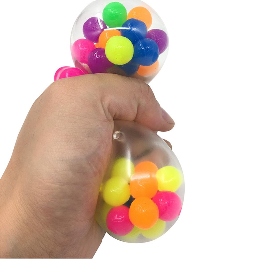 3 Pcs/Set Stress Relief Balls Toys Squeezing Balls for Stress Relief and Better Focus Toy for Kids