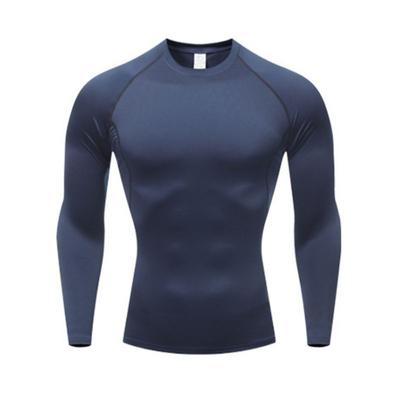 Men's Fitness Sports Training Long Sleeve Top Sweatshirt Compression Shirts