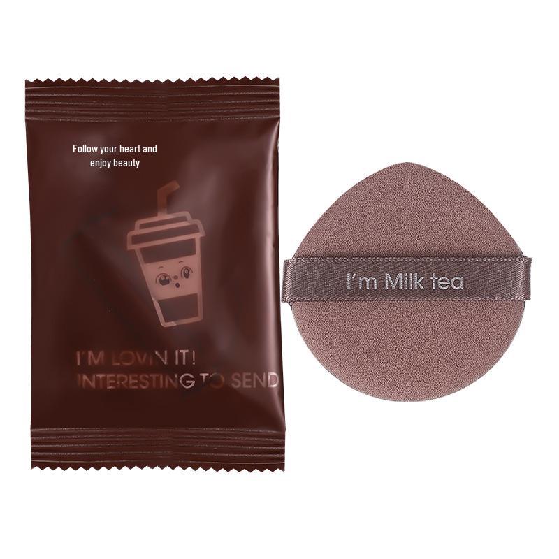 Pineapple Pie BB Cream Sponge Puff & Cushion: Non-Absorbing Makeup Tool with Wet/Dry Loose Powder Application.