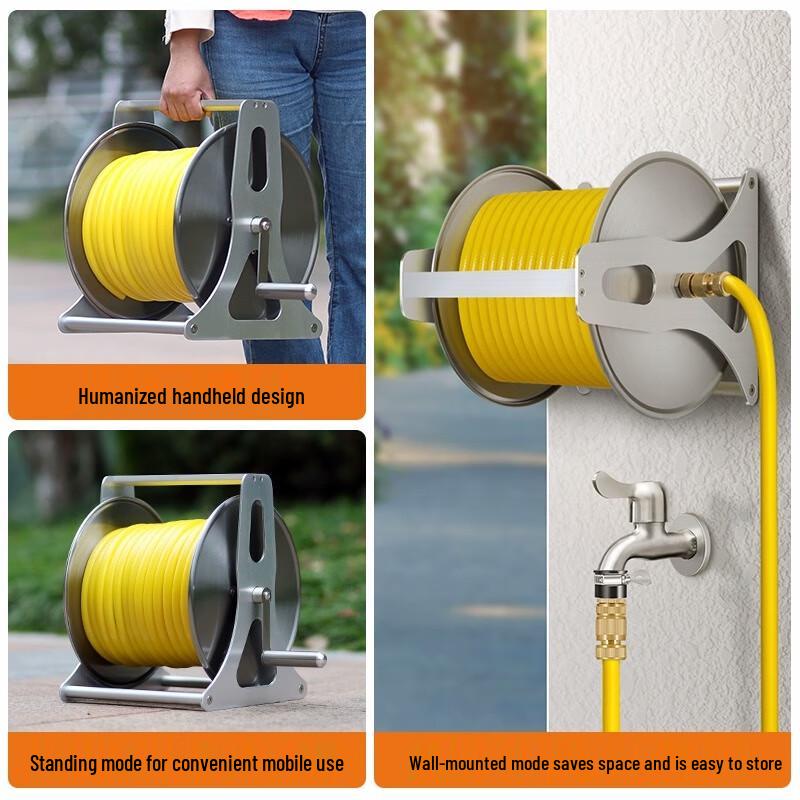 Jingyu Plastic Wall-Mounted Hose Storage Reel