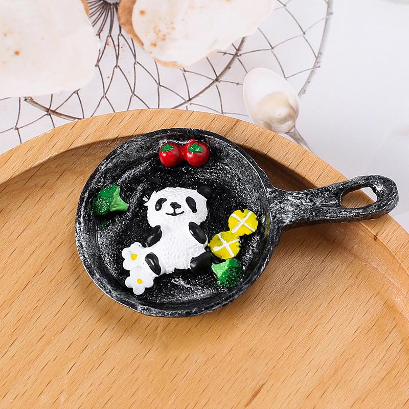 Creative Resin Tomato Baguette Simulation Accessory