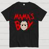 Mama's Boy Slasher Horror Movie Slogan Halloween Unisex 100% Cotton Summer Casual Cool Loose T-Shirt