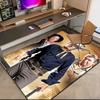 1pc John Wayne's vintage cowboy poster Carpet Rug for Living Room Bedroom Home Sofa Decoration,Kids play Non-slip Floor Mat