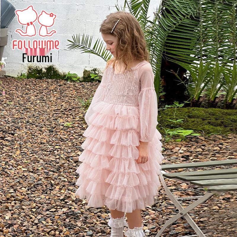 Flo Romy Mädchen Sweet Mesh Cake Prinzessinnenkleid
