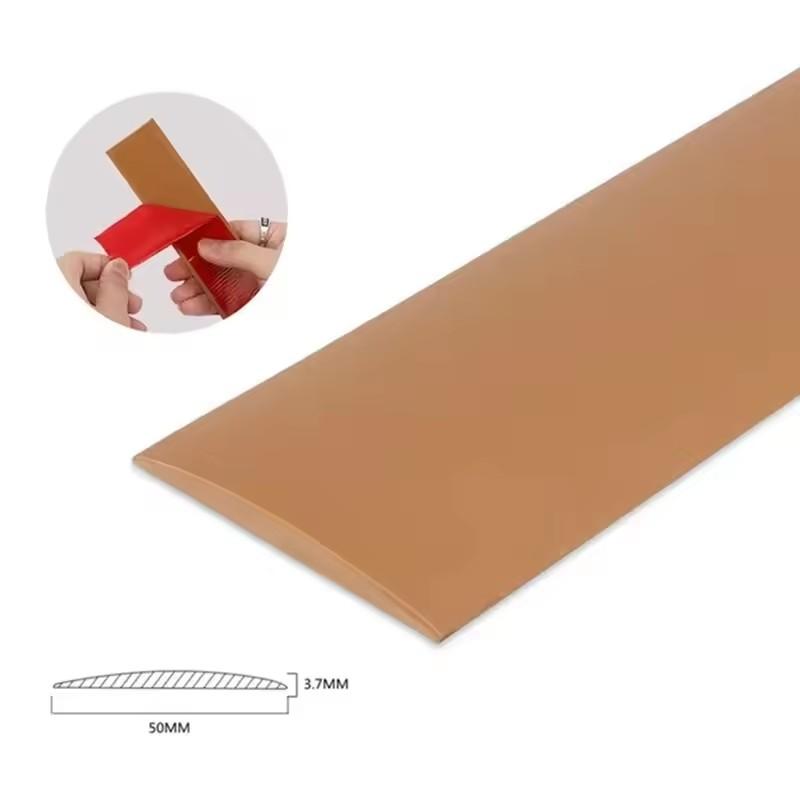 1PC 1mx7.6cm Adhesive Floor Transition Strip Door Threshold Laminate Flooring Divider Bar Pvc Floor Connector Hardware Floor