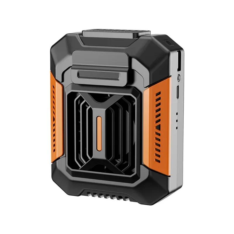 Portable Waist Hanging Fan Outdoor Construction Site Cooling Fan Long Lasting Battery