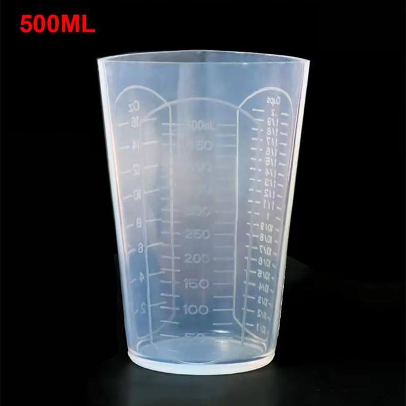 50Ml-1000Ml Silicone Triangle Graduated Measuring Cup Liquid Container Epoxy Resin Making Tools Accessories Silicone Molds