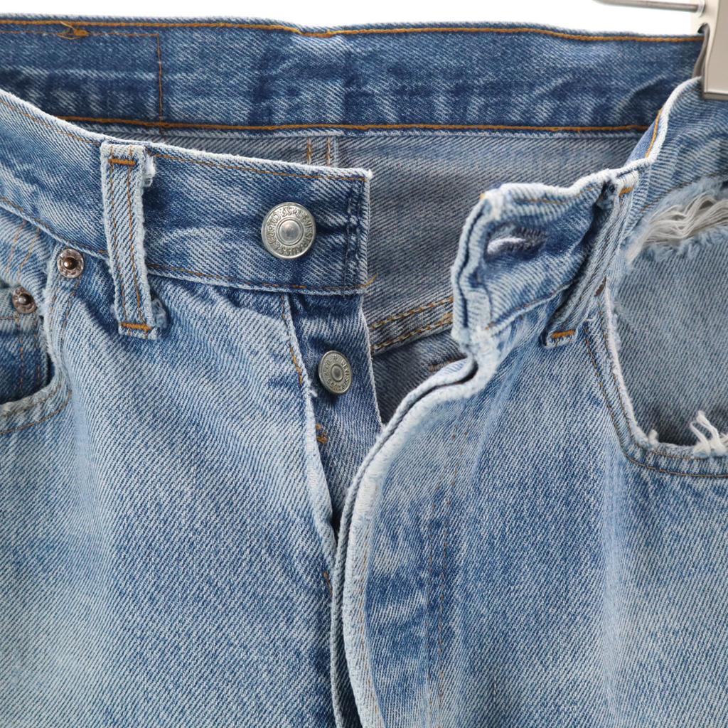 Levi's 80s Vintage Straight Denim Pants Jeans Button Fly Men's Used