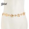 Beach Body Chain Accessory Waist for Women Adjustable Metal Belt