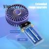 Compact Fan for Outdoor Use Portable Handheld Fan, Foldable Mini with Strong Wind, 3 Speed Cooling Travel Quiet Desk Office, USB Personal Office