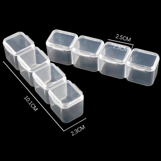 56 Grids Detachable Nail Art Manicue Accessories Storage Box Container Organizer