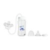 Sticlă de Biberon Sigură cu Tetină și Paie Etanșe Anti-Colici cu Ventilație Sticlă de Biberon 300ml Gât Larg PP Sticlă de Hrănire pentru Sugari Portabilă Esențială pentru Călătorii