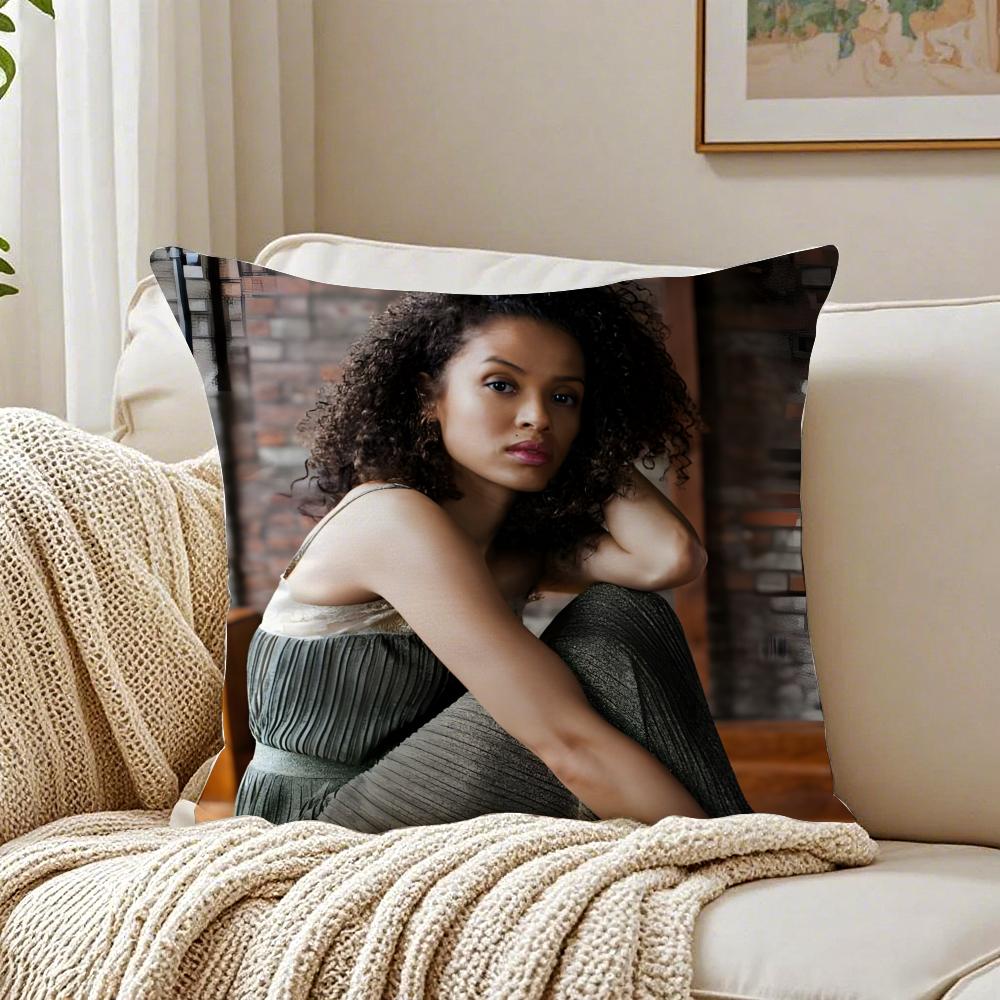 GGugu MbathaRaw Cushion Cover Linen Pillowcase Soft for Sofa Bed Home Room Decor