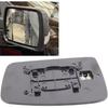 Ram Passenger Right Side Heated Mirror Glass Compatible With 2009-2018 Dodge Ram 1500 2500 Right Power Heated Convex Mirror Glass 68050298AA,