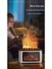 Colorful Flame Aroma Diffuser & Humidifier with Night Light - Perfect for Home, Office, or Bedroom
