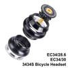 For Tapered and Straight Forks Bicycle Replacement Parts Mountain Bike Headset Sealed Dual Bearing Headset