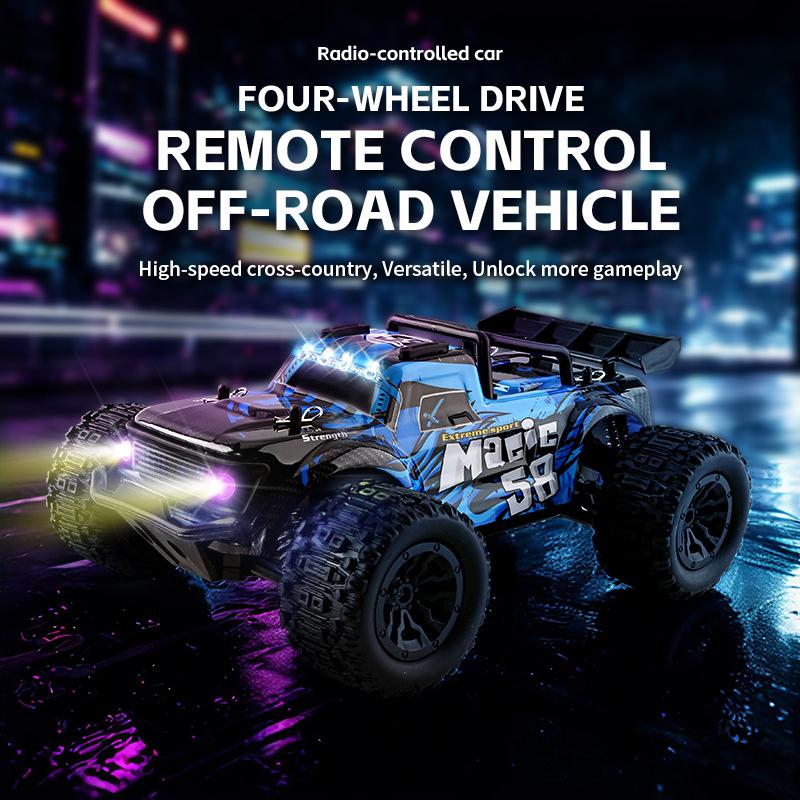 Sınır Ötesi Yeni Ürün 1:20 Arazi Yüksek Hızlı Uzaktan Kumandalı Araba 2.4G Tırmanma Yarış Hız Drift RC Elektrikli Oyuncak Model Yarış