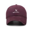 Vintage Baseball Cap Women Letter Embroidered Wide Brim Cap Sun Hat for Men