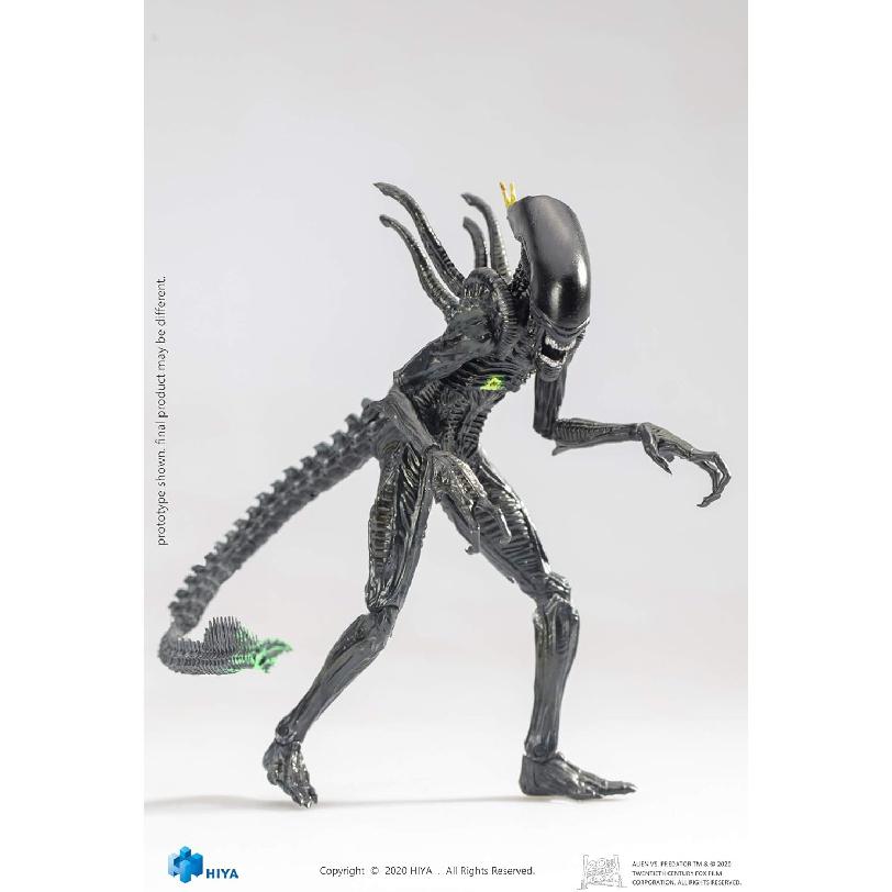 Hiya Toys Alien vs. Predator: Blowout Alien Warrior 1:18 Scale Action Figure, Multicolor