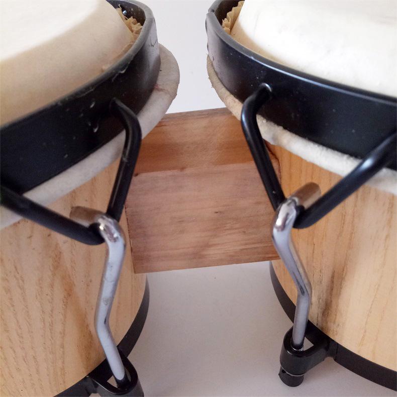 Adjustable Beginner Bongo Drum for Kindergarten Music Teaching