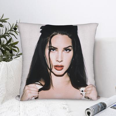 Singer Lana Del Rey Music Album Pillow Case Custom Pillow Cover For Living Room Sofa Novelty Cushion Cover