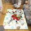 1Pc Christmas Adventure Pals Rug Office Carpet Indoor Outdoor Doormat Nonslip Soft And Comfortable Living Room Christmas Halloween Gift D91867