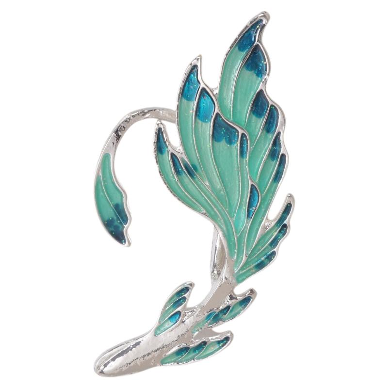 

Earrings Cuff for Women Gold-fish Earring for Girls Pierced Ear Wrap Cuff Gifts for Friend Sister Daily Wearing