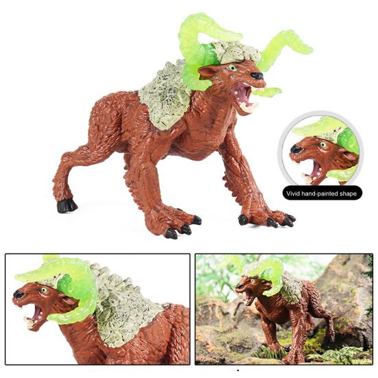 Action Figure Clear Texture Moveable Joints Lifelike Cognitive Tool Good Fidelity Display Bright Color Ice Man Figurines Collection Children Toy Model