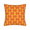 Rainbow Autism Awareness Puzzle Seamless Pattern Pillow Cover  Design Cushion Cover Funny Pillow Case For Office Car Home Decor