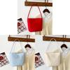Water Bucket Bag For Women With Embroidery Nylon Casual Small Crossbody Purse For Daily Use