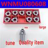 MFWN90 High-Speed Hexagonal Heavy Cutting Milling Cutter with Double-Sided Insert, Morse Taper 4 Turret R8