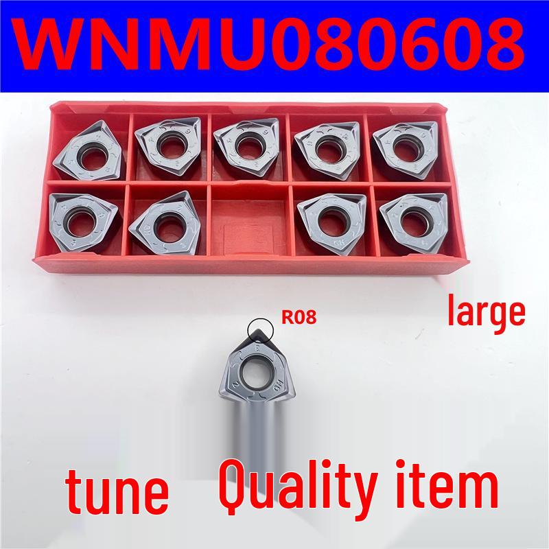 MFWN90 High-Speed Hexagonal Heavy Cutting Milling Cutter with Double-Sided Insert, Morse Taper 4 Turret R8