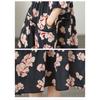 DIMANAF New 2026 Women Plus Size Summer Beach Print Long Dress Sundress Loose Oversize Maxi Lady Floral Cotton Dress