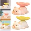 Pig Statue Desk Storage Tray Modern Cute Creative Entryway Key Holder for Table Cabinet Living Room Bedroom Home Decoration