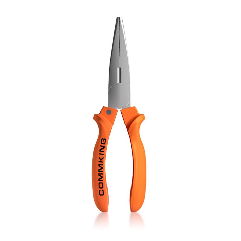 CommKing 6-inch Fiber Optic Long Nose Pliers