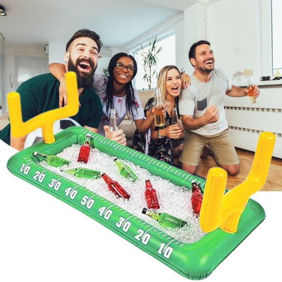 

Надувной держатель для напитков для бассейна, поле для регби, большая емкость, ПВХ, портативный, на открытом воздухе