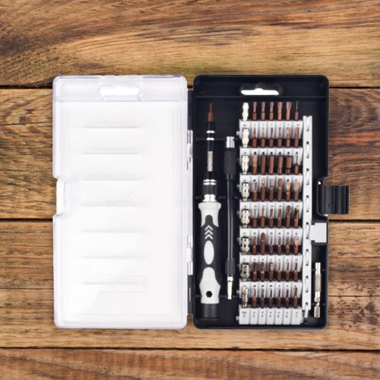 

Набор отверток, износостойкий, высокоточный, хорошая прочность, набор отверток широкого применения 61 в 1 для ноутбука