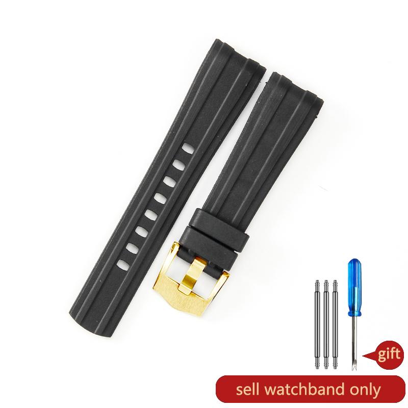 Brand Quality 20mm Soft Rubber Silicone Watch Band Buckle Grind Arenaceous Belt Special For Omega strap For Seamaster 300 logos