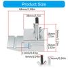 Automotive Stretch Belt Installer Pulley Installation Tool Engine Belt Installer 59350 Manual Tool for Double Pulleys