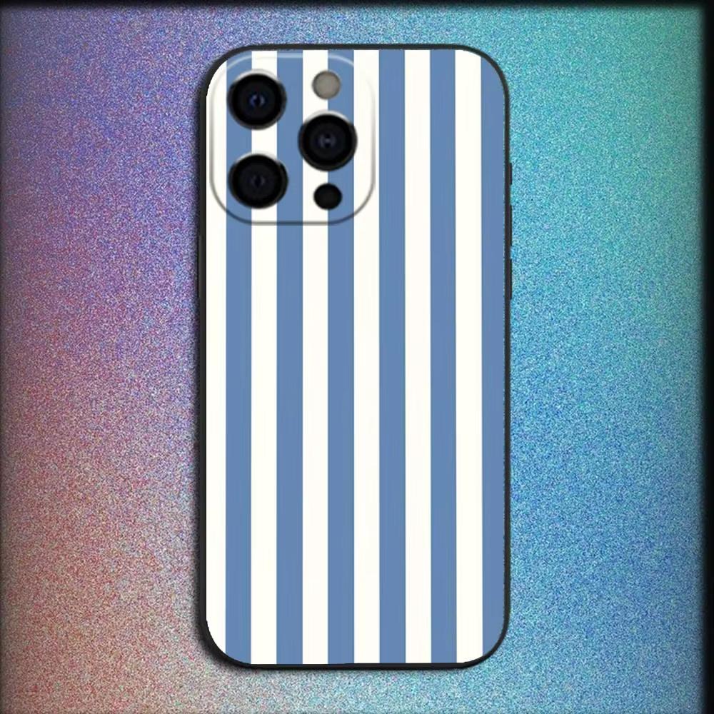 Artistic Color Stripes Phone Case For iPhone 17 Air 16 e 15 14 13 12 11 Pro Max Plus Mini SE 2020 2022 Shockproof Cover Funda