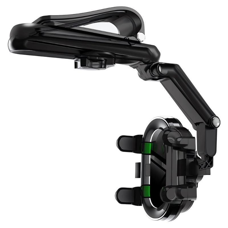 Flexible Rotatable Car Phone Mount Clip Support For 4.7 To 6.5 Inch Smartphones Secure Grip Offers Full Angle Adjustment