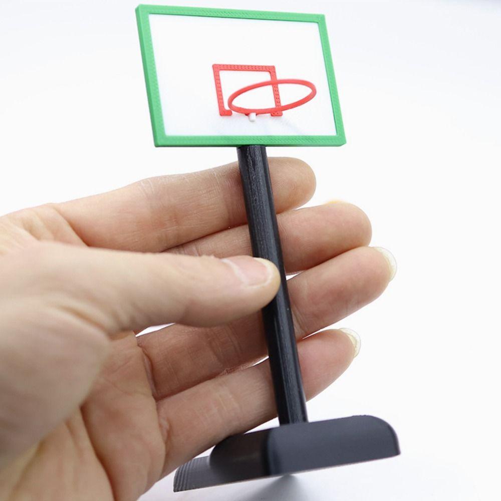 1/12 Doll Basketball Hoop Scene Model Mini Ping Pong Table Funny Doll House Sport Equipment  Gift